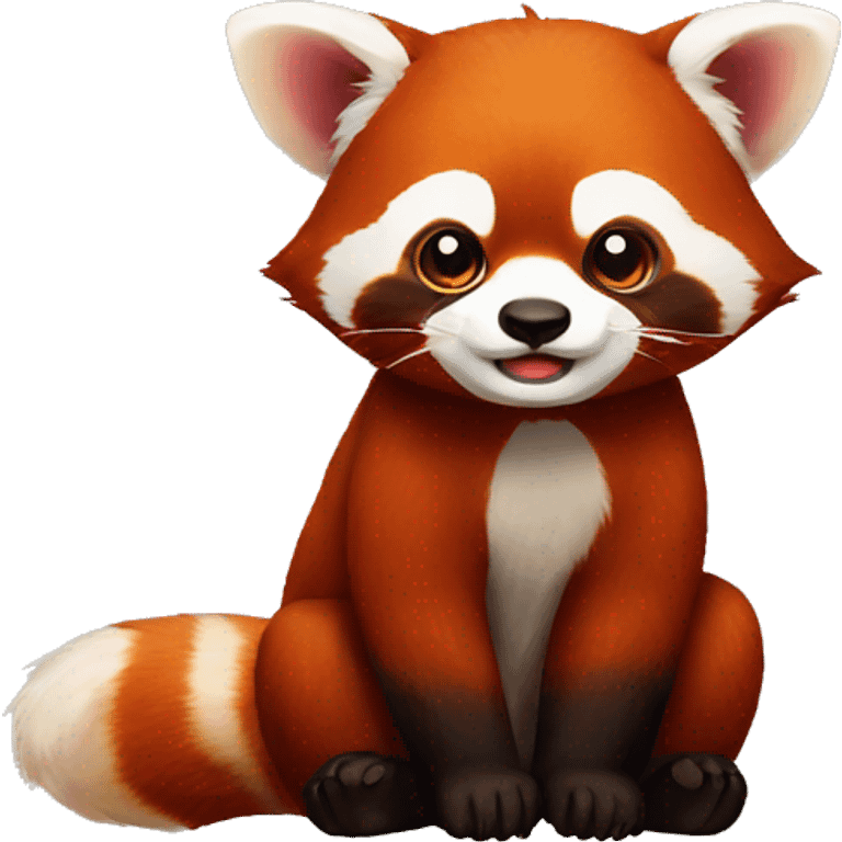 Red panda emoji