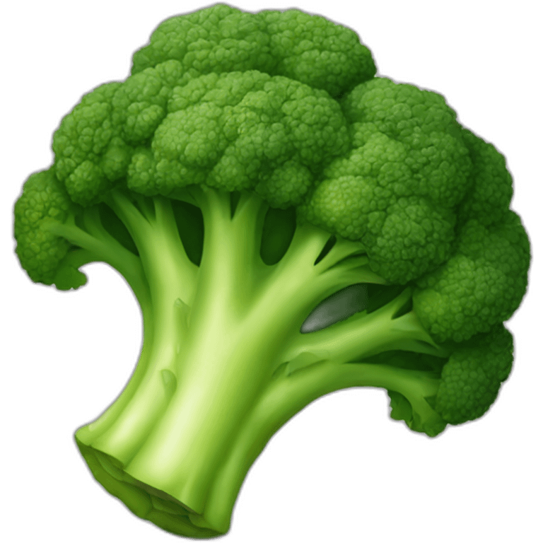 Broccoli chomp emoji