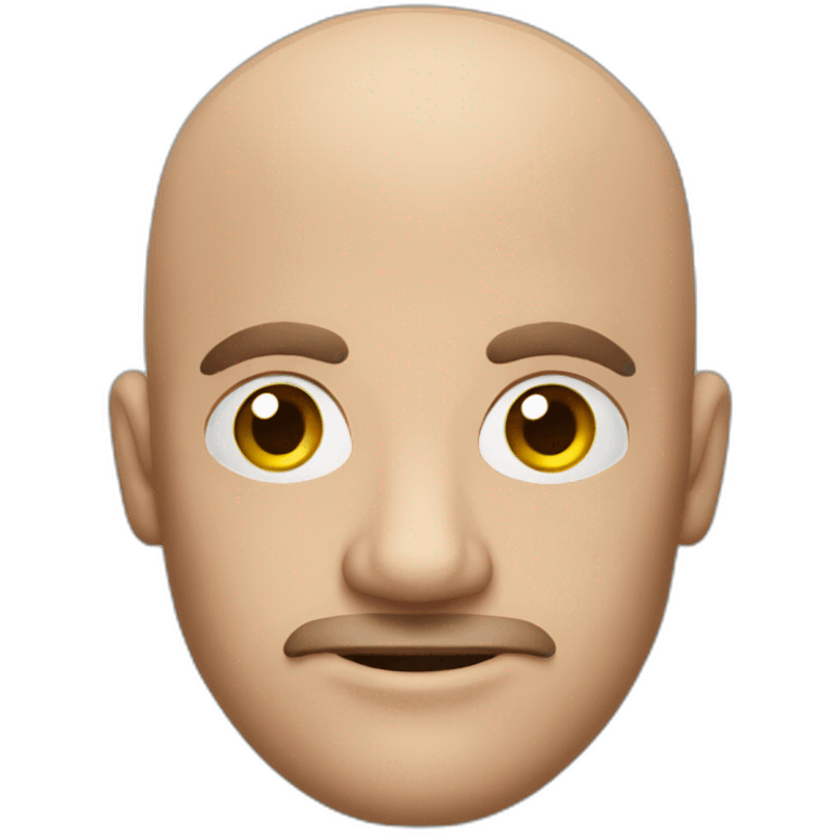 bald man with double barrel shotgun emoji