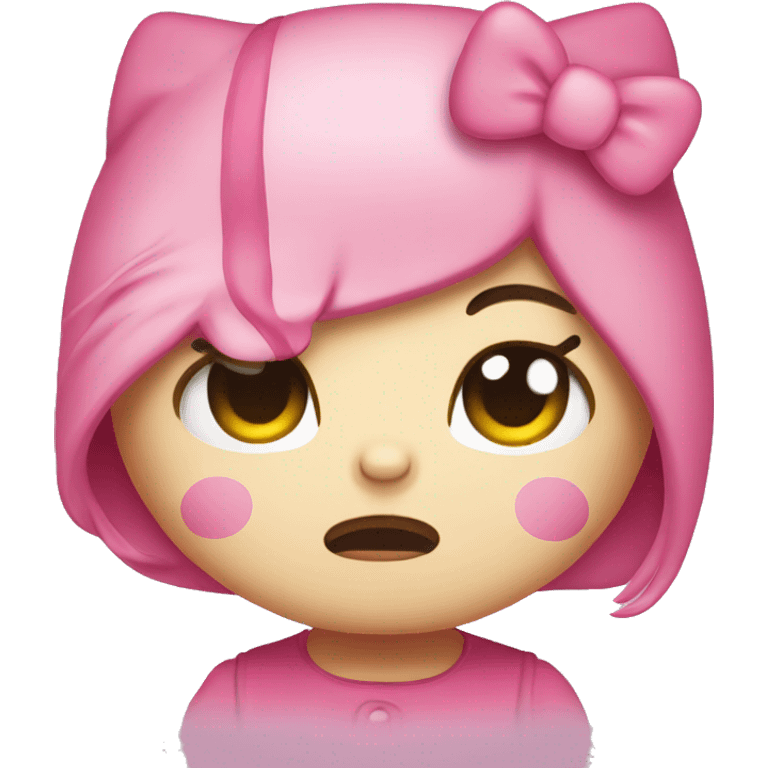 Hello kitty crying emoji emoji