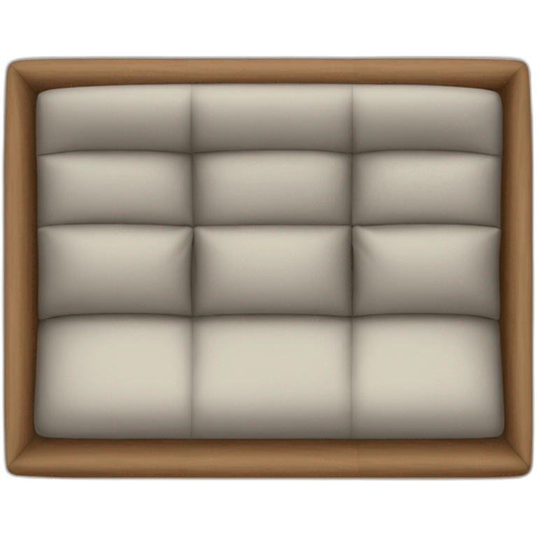 furniture top view emoji