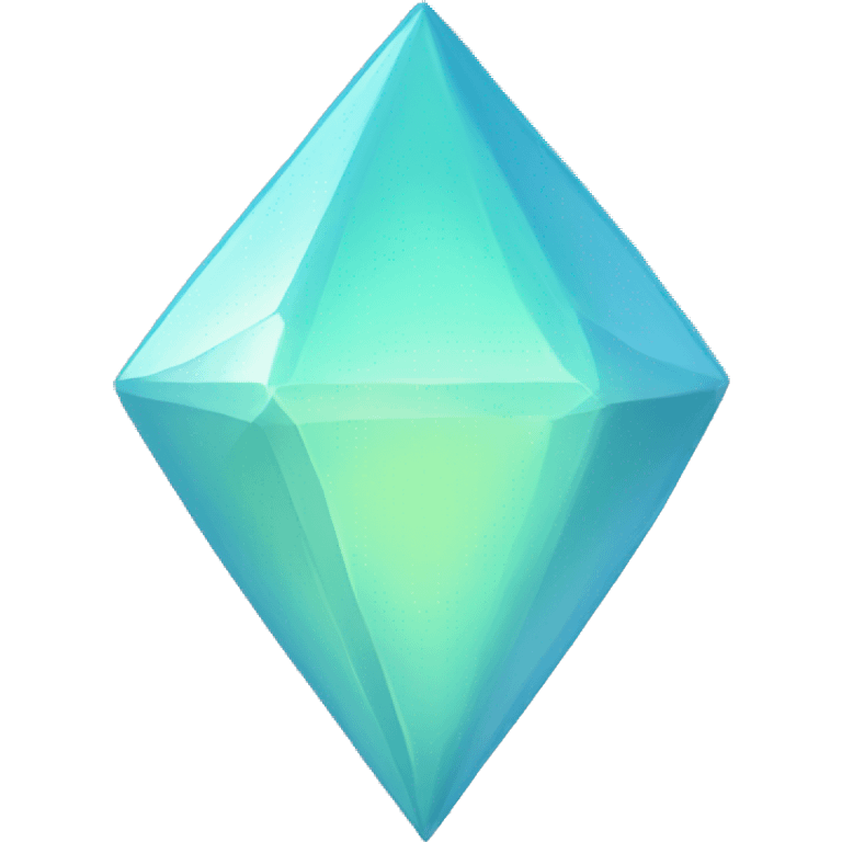 Pastel blue plumbob sims emoji