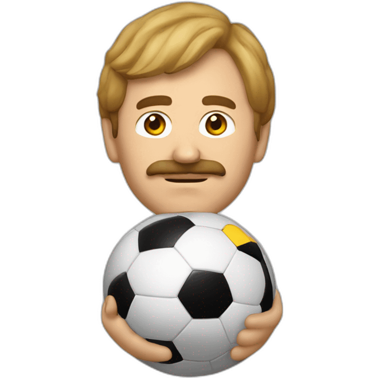 zbigniew boniek with ball emoji