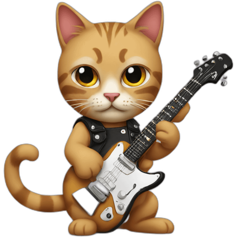 rocker cat emoji