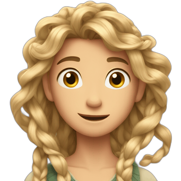 Tangled emoji