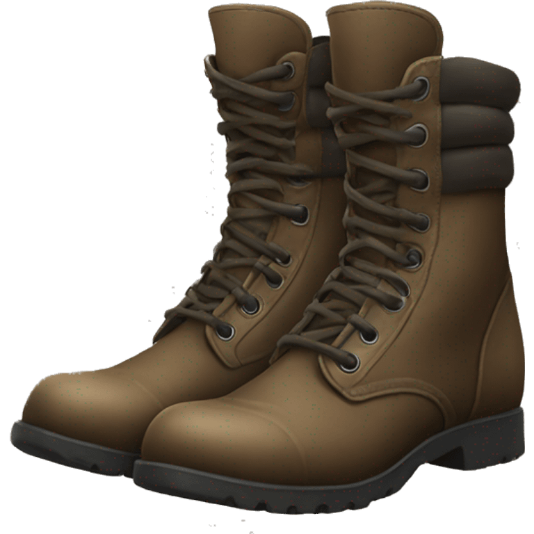 combat boots emoji