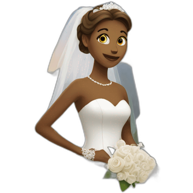 bride runaway emoji