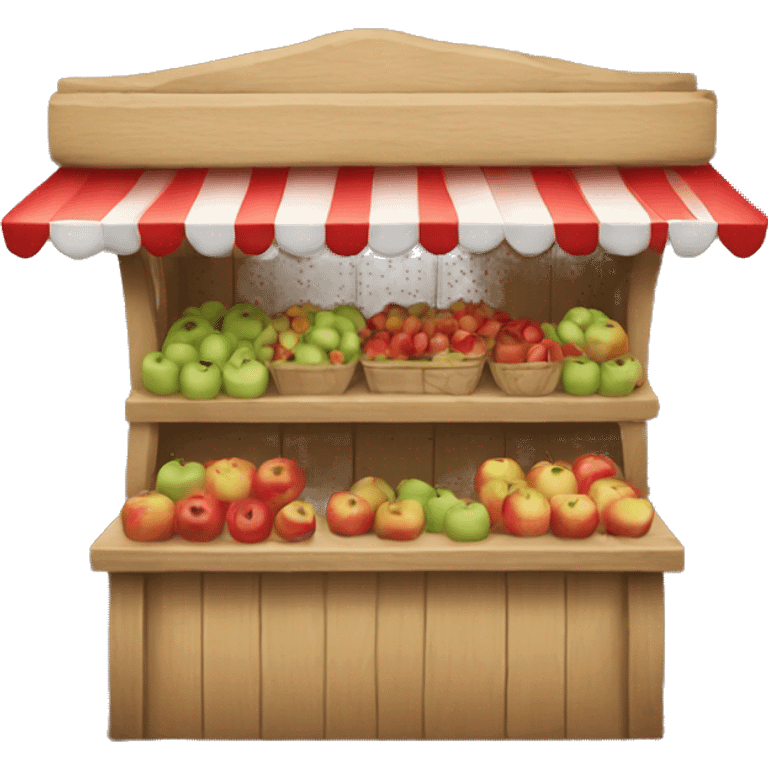 apple stall emoji