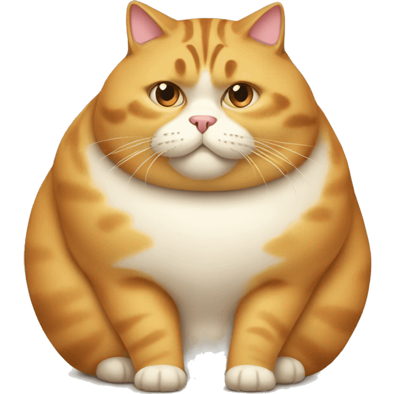 extremely fat cat emoji emoji