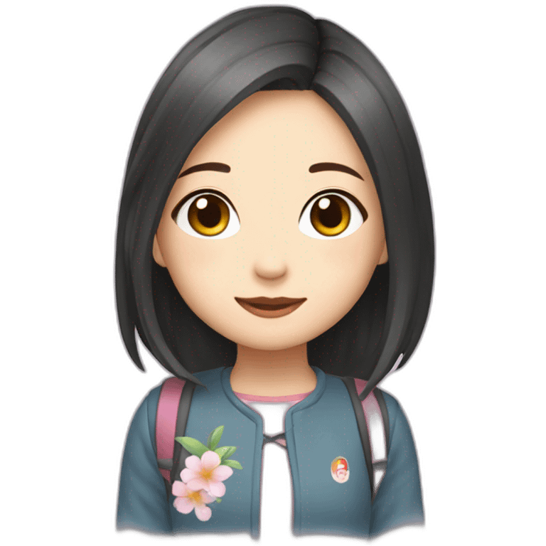 cute taiwan girl emoji