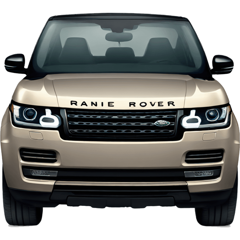 Range rover emoji