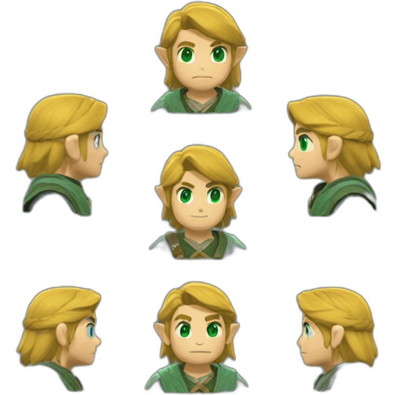 Link botw emoji