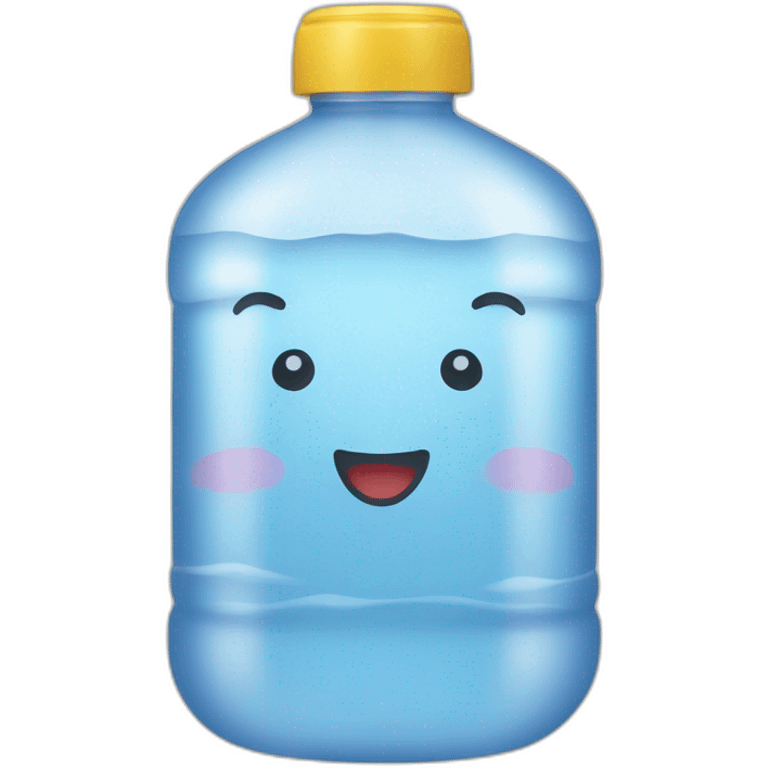 plastic water bottle emoji