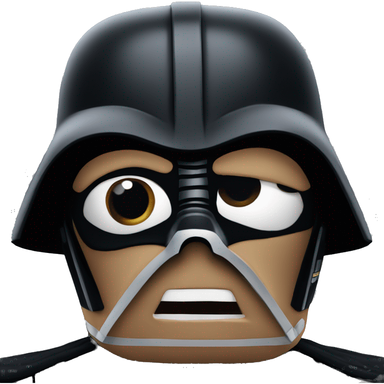 Darth Vader choked emoji