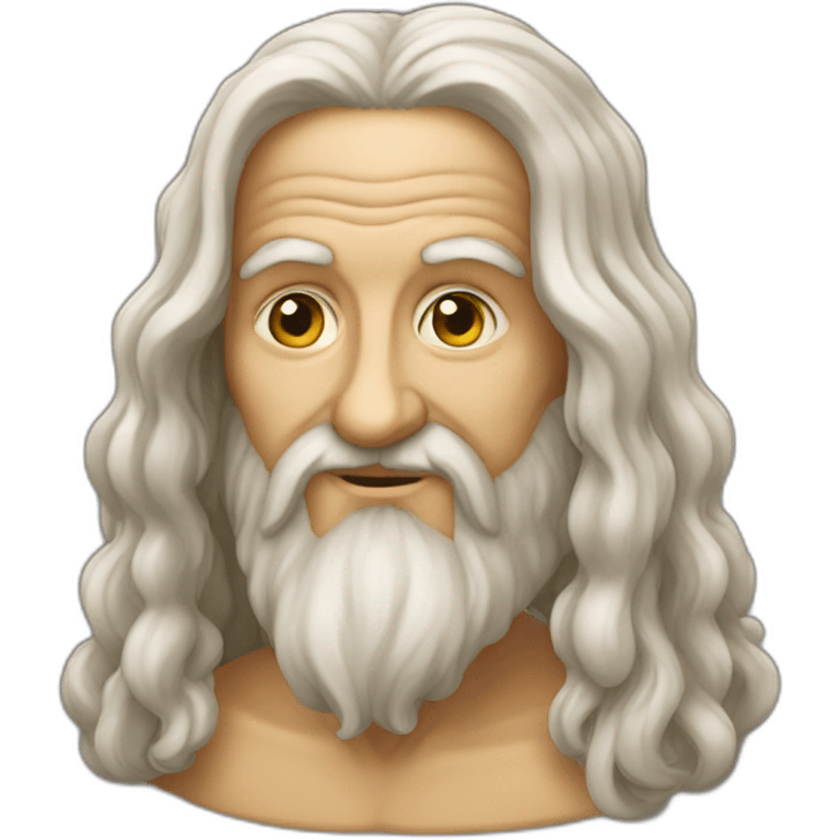 Leonardo da vinci emoji