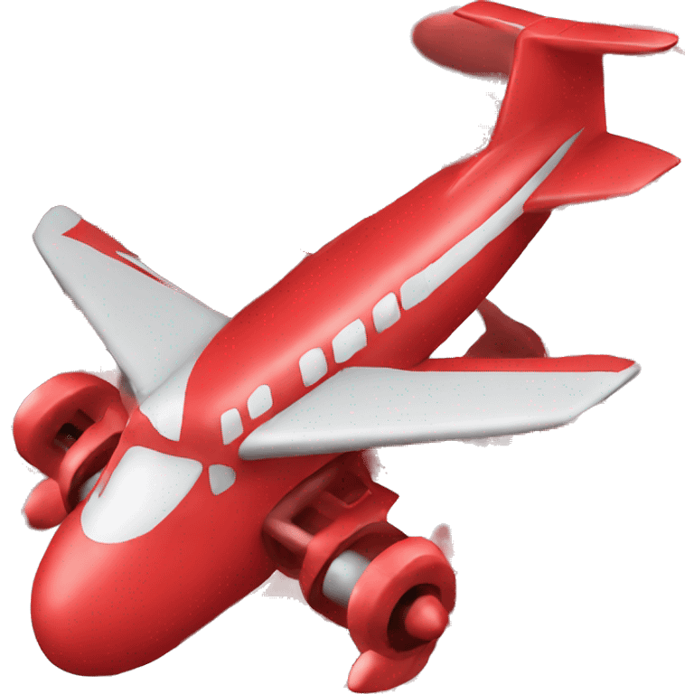 Red plane  emoji