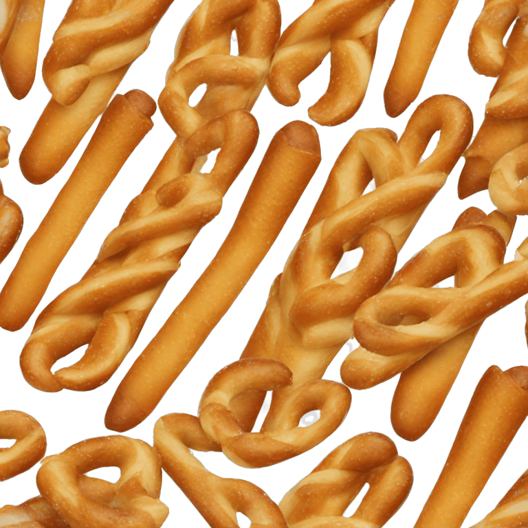 bavarian pretzel sticks emoji