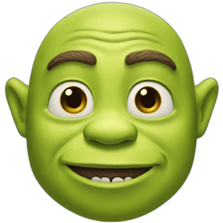 amongus with shrek face emoji