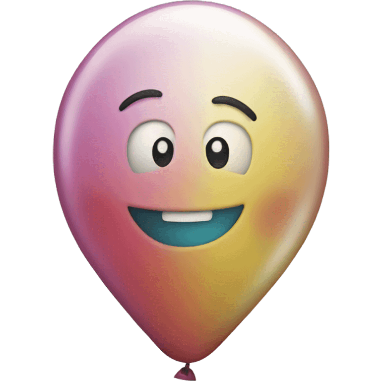 happy balloon emoji