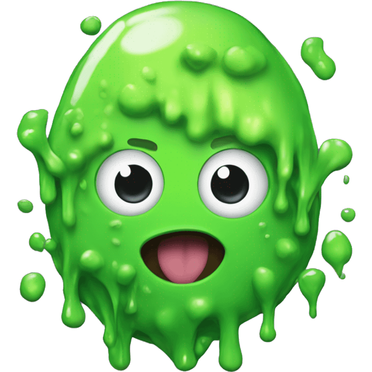 instagram profile picture with slime emoji