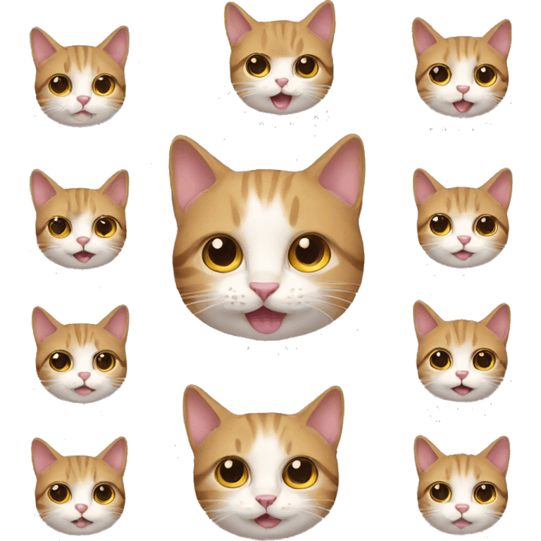 Cat cute emoji