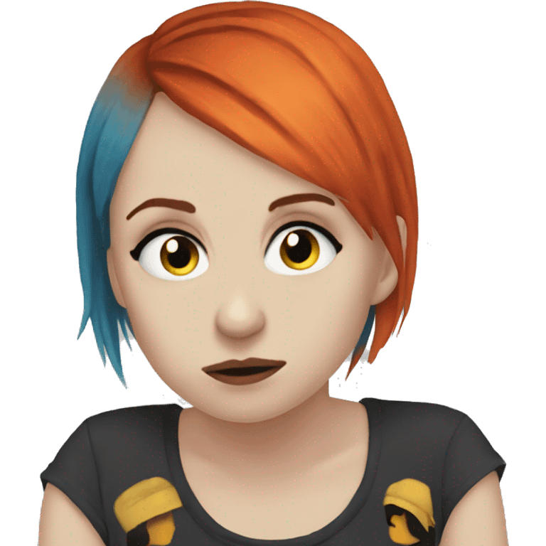 Hayley Williams sad emoji