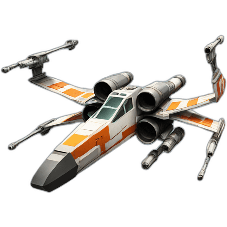 x-wing crashed emoji