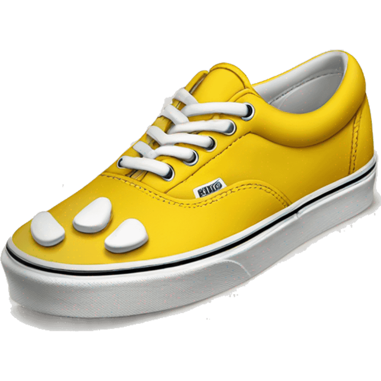 Emoji de una zapatilla vans emoji