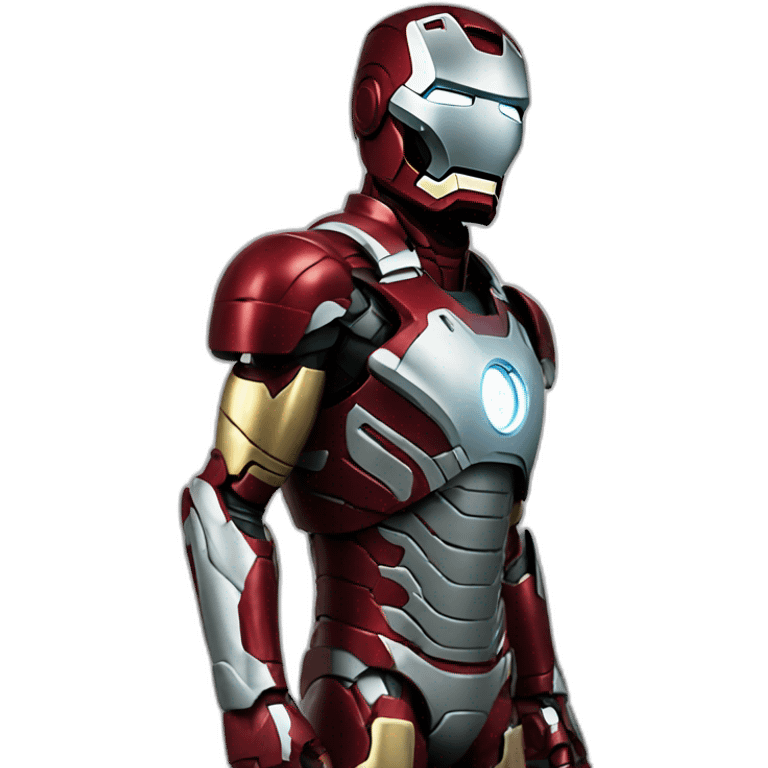 Ironman with tanos emoji