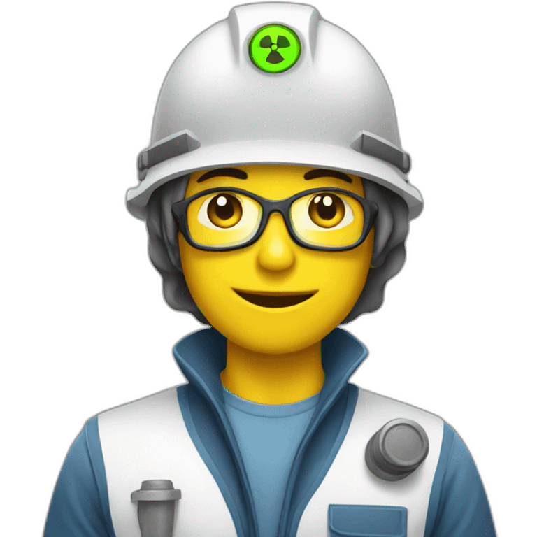 nuclear plant worker emoji