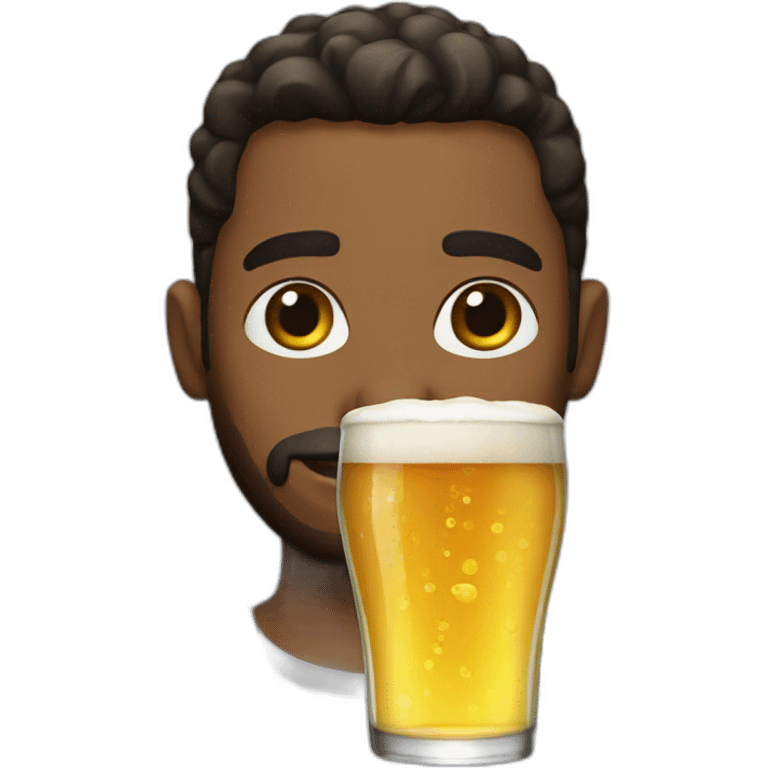 Omer sims drink beer emoji