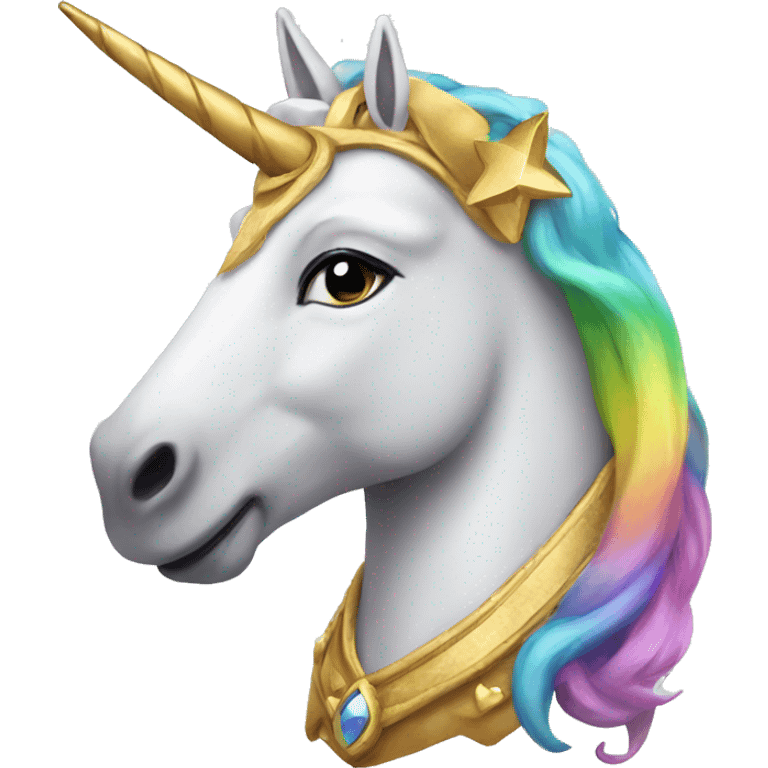 queen unicorn emoji