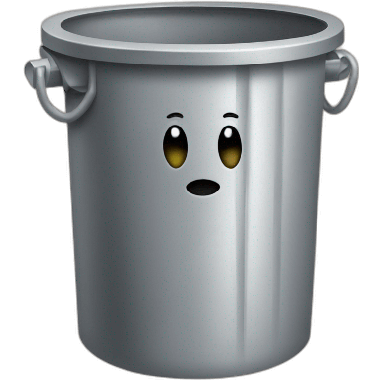 dirty trash can emoji