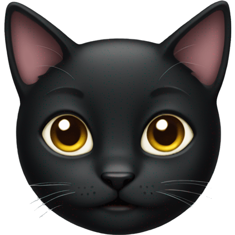 Cute black cat emoji