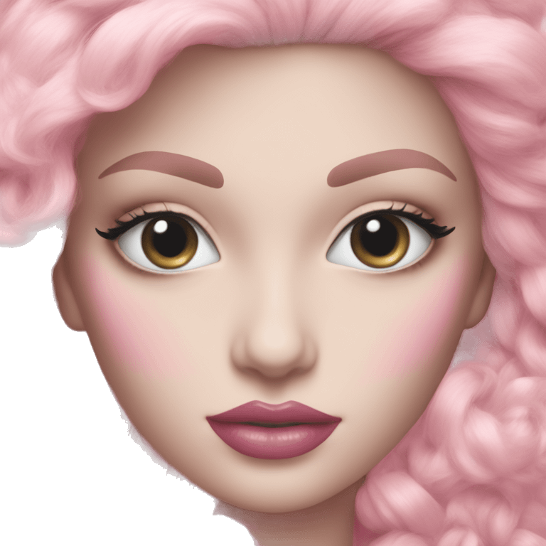 Dior pink emoji