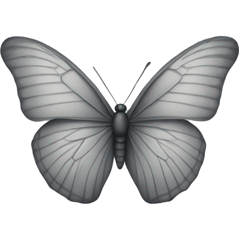 Greybutterfly emoji