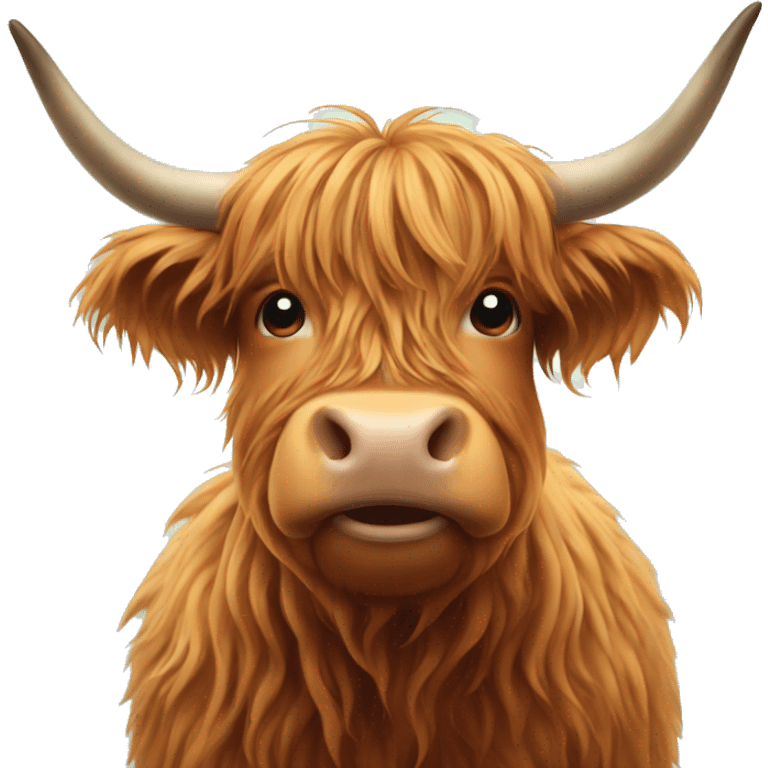 Highland cow emoji