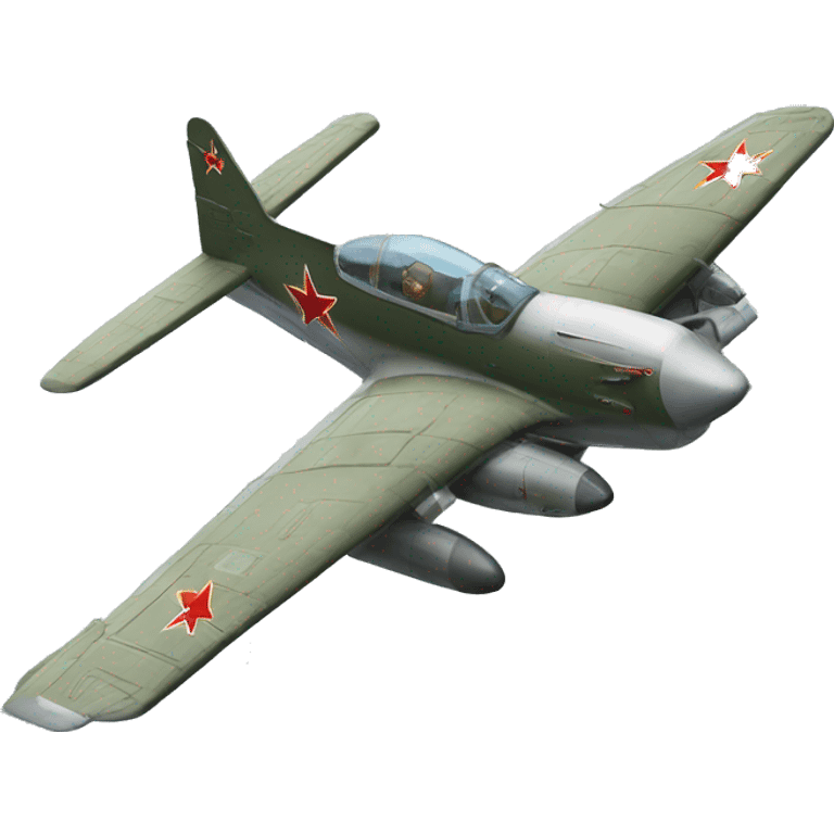 Yak-3 fighter plane emoji