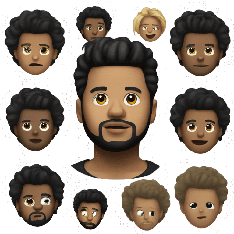 The Weeknd  emoji