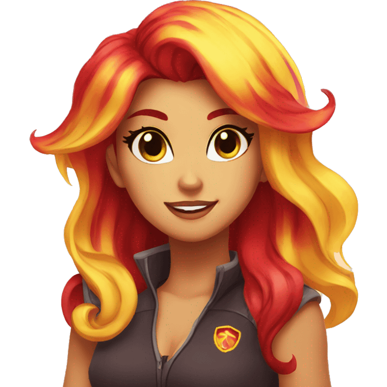 Sunset shimmer  emoji