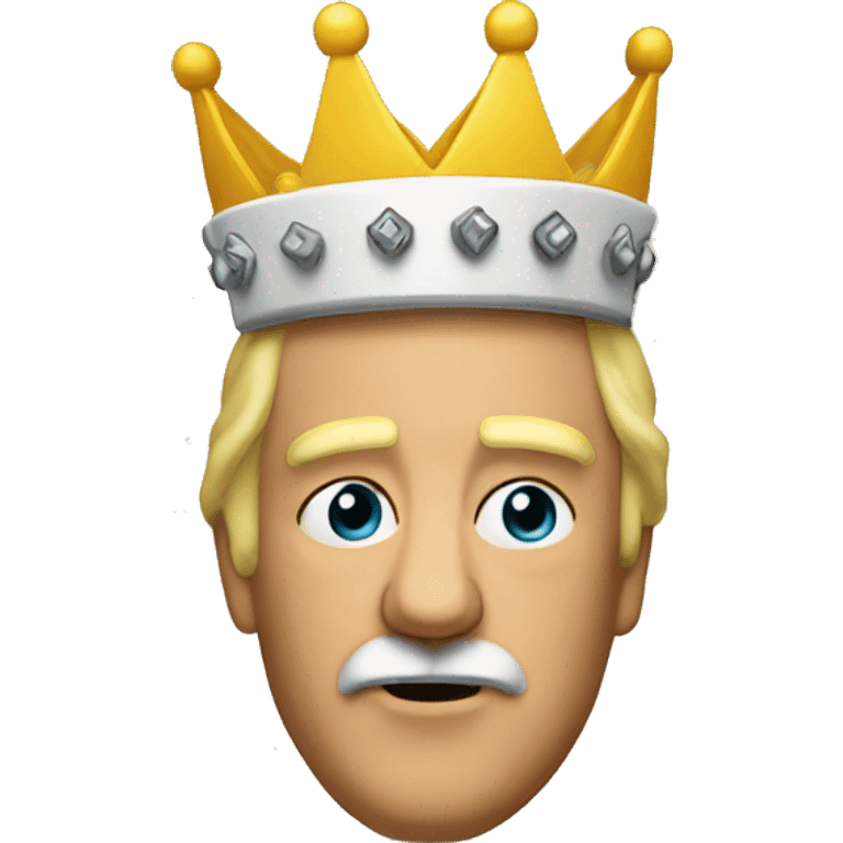 a drumpads with a crown on the corner emoji