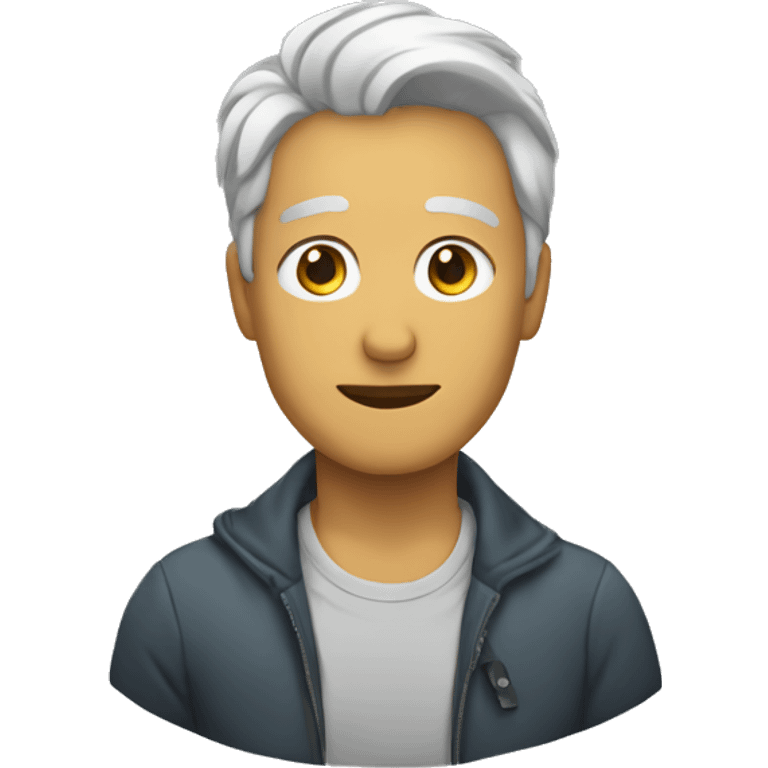 Persona señalandome a mí emoji