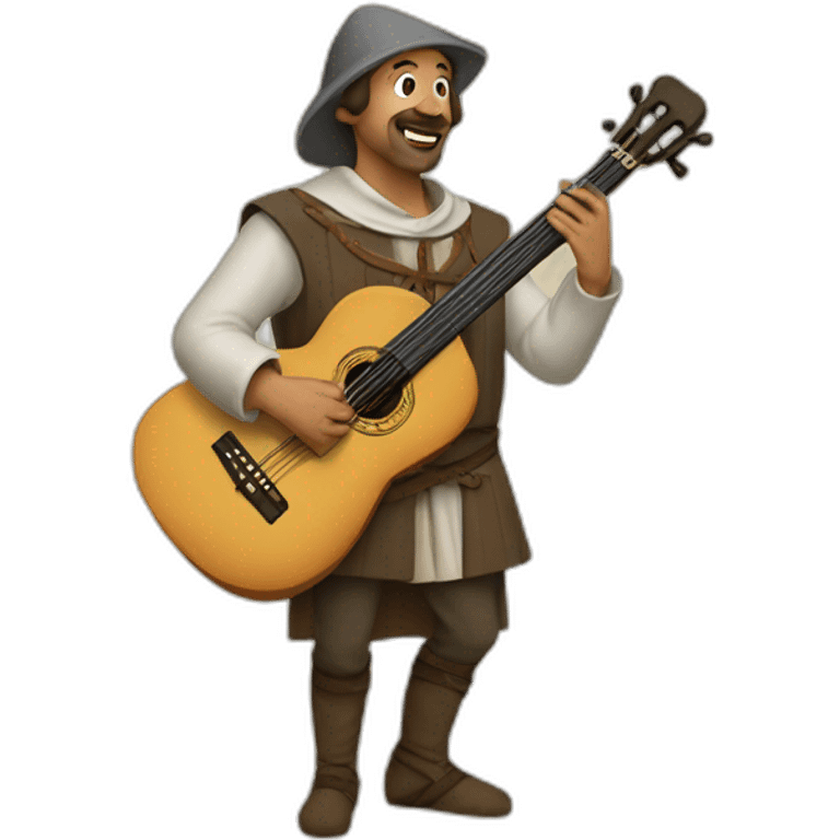 medieval Troubadour emoji