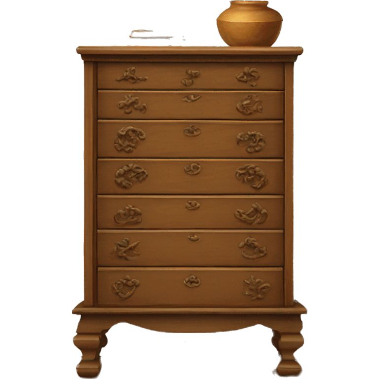 ancient chest of drawers emoji