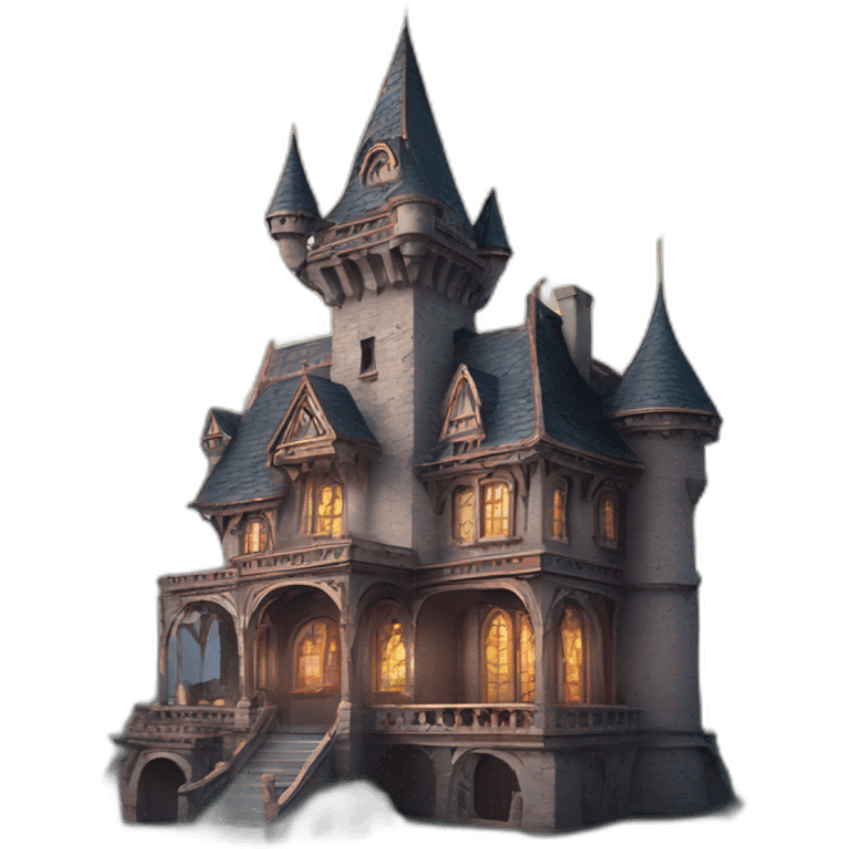 fantasy victorian castle emoji