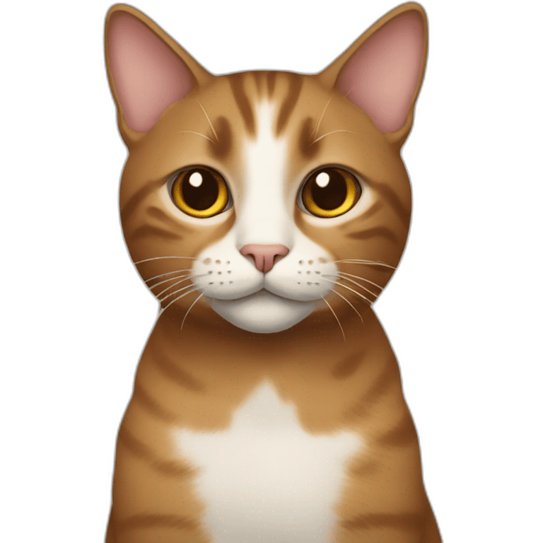 cat brown emoji