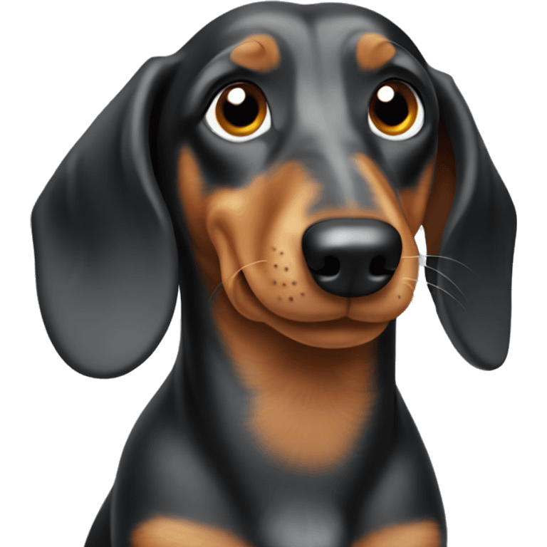 Dapple dachshund emoji