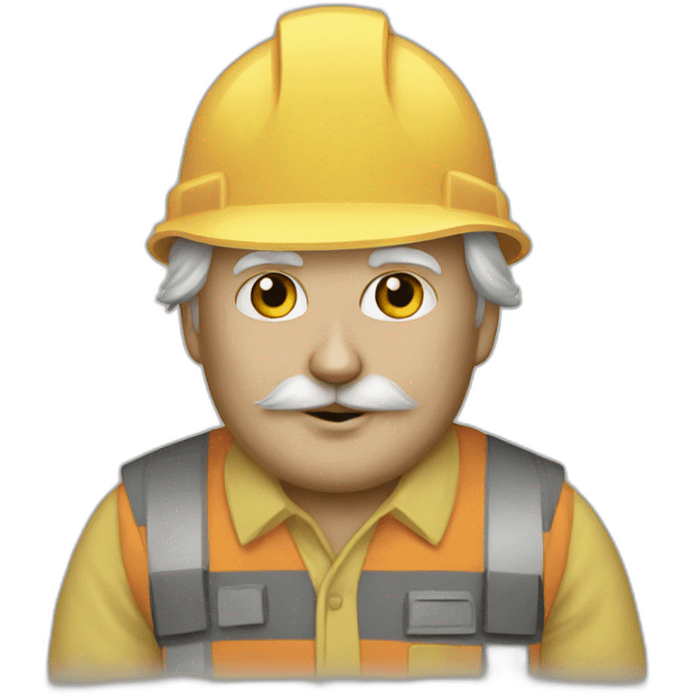 Trump as a cat engineer emoji