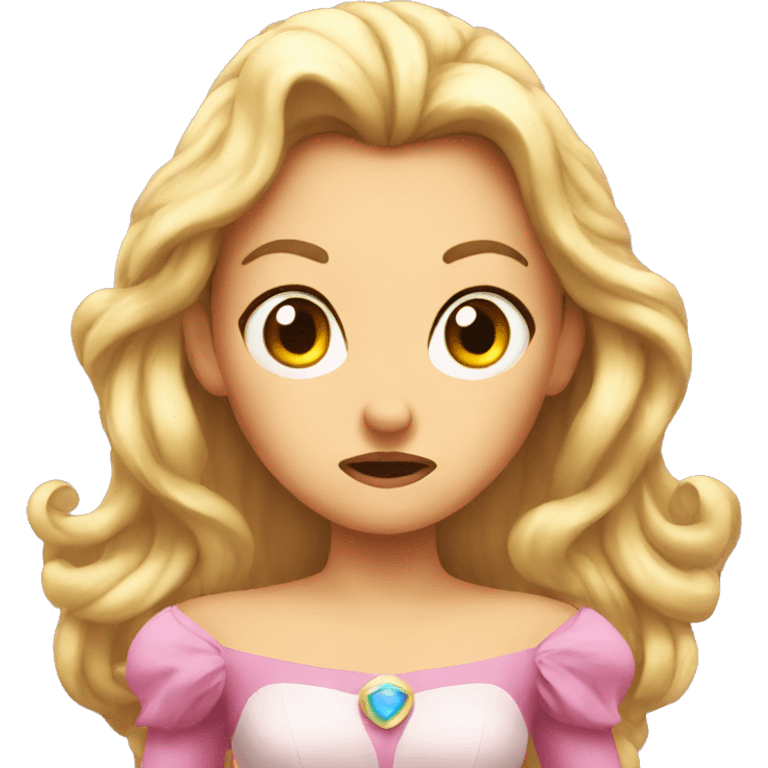 princess angry emoji