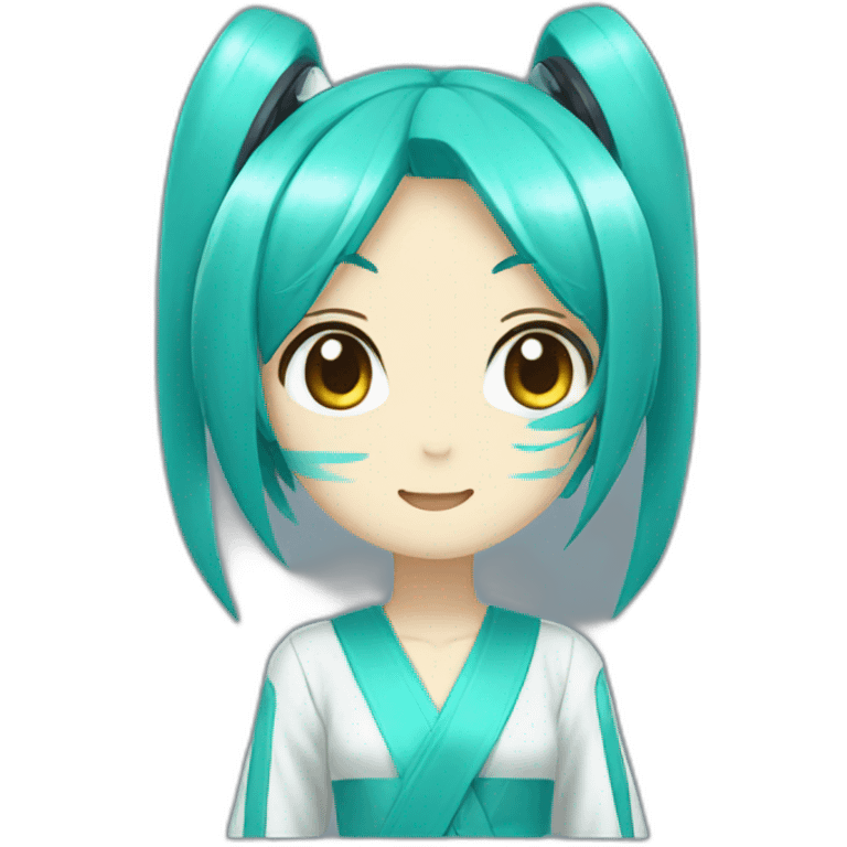 Hatsune Miku ok emoji